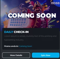 md88 daily check in