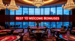 Best 10 Welcome Bonuses Online Casinos in Singapore