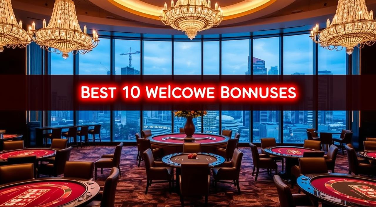 Best 10 Welcome Bonuses Online Casinos in Singapore [2025]
